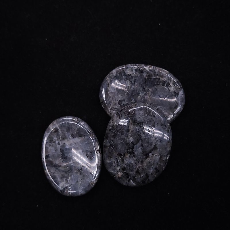 Larvikite Worry Stone