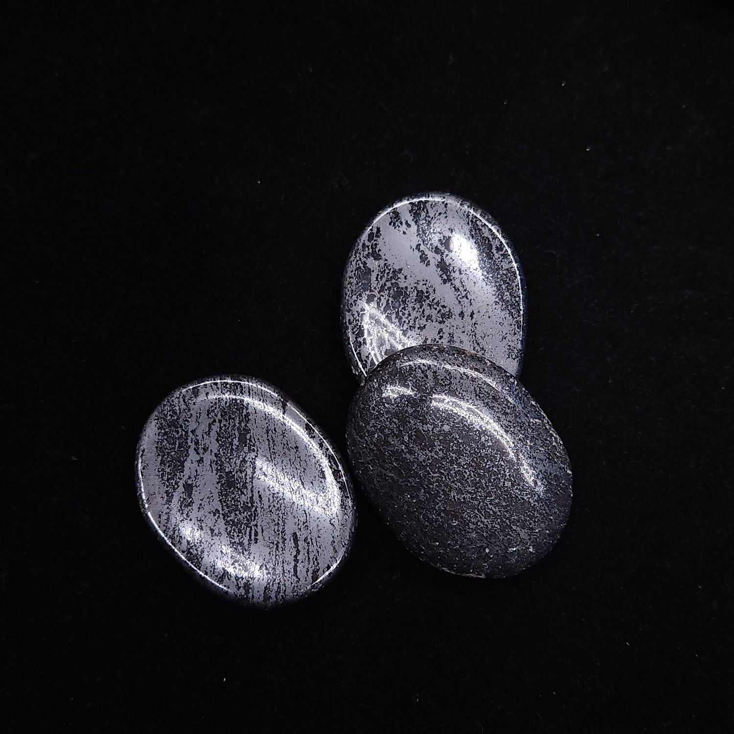 Hematite Worry Stone