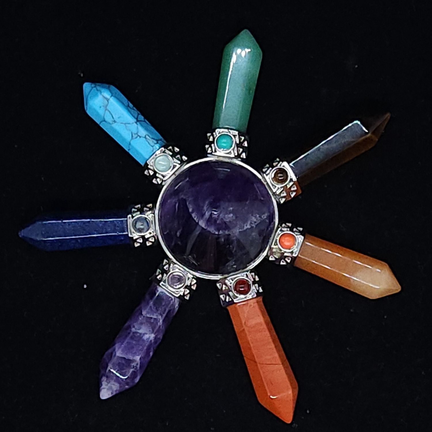 Chakra Generators, Central Crystal: Amethyst