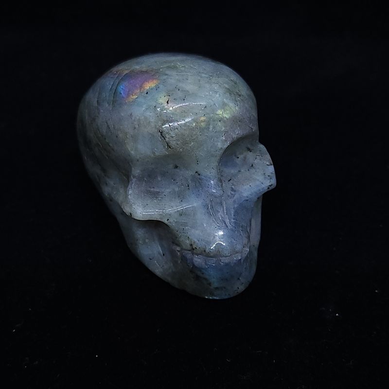 Labradorite Skull (S)