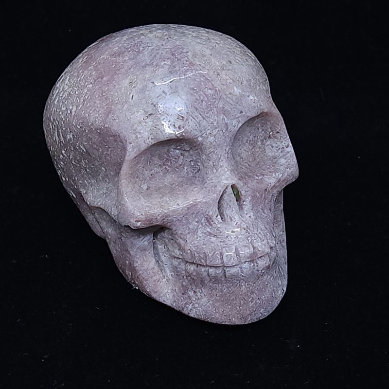 Pink Amethyst Skull (M)
