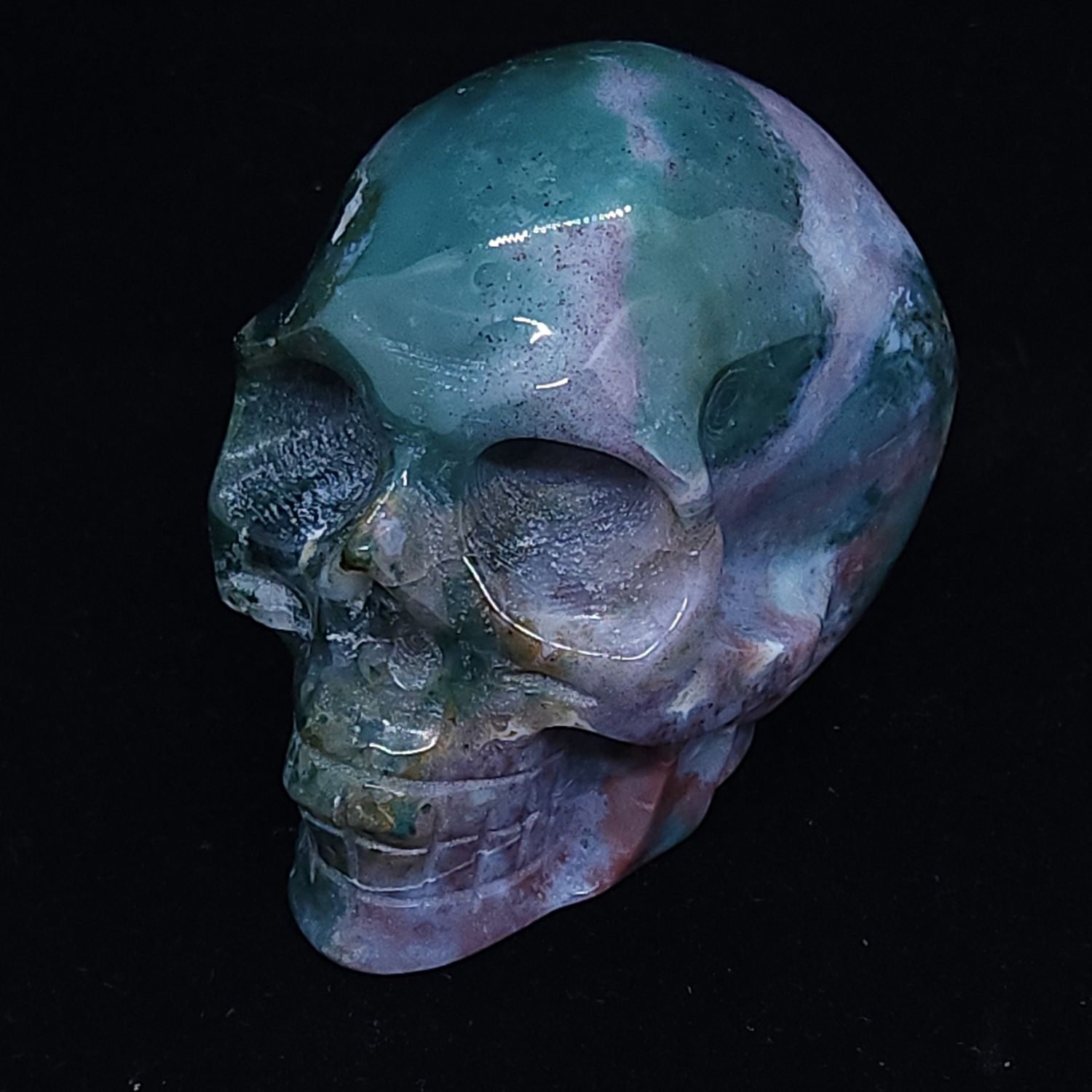 Ocean Jasper Skull (M)