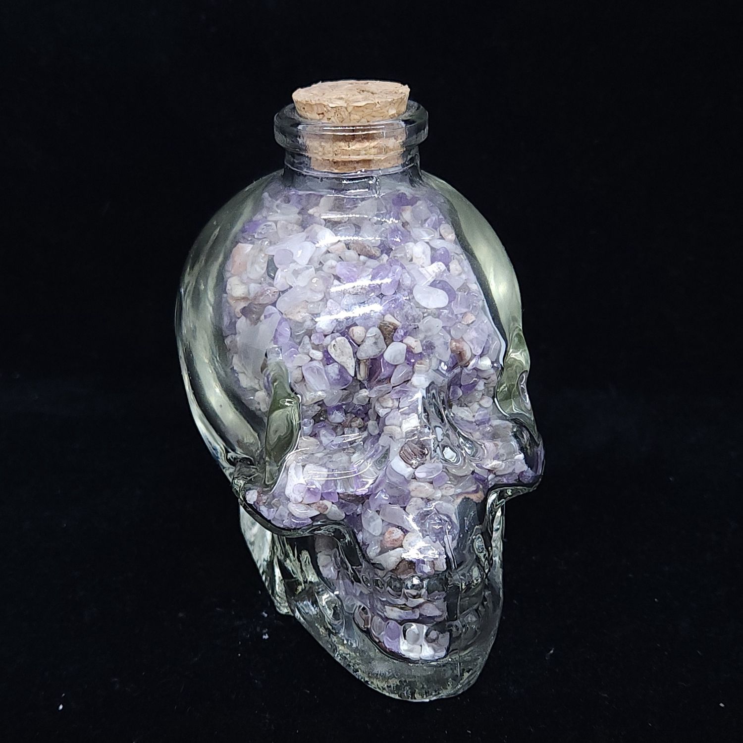 Crystal Chip Skulls, Crystal: Amethyst