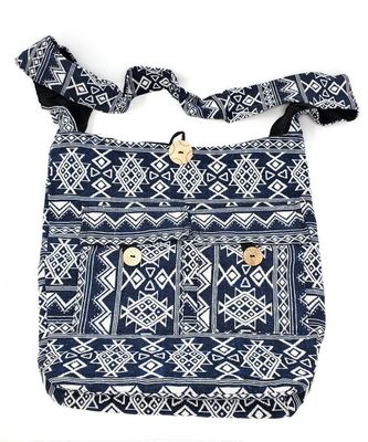 Cotton Woven Shoulder Bag Cotton Woven Shoulder Bag