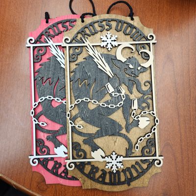 Krampus Wall Hanging