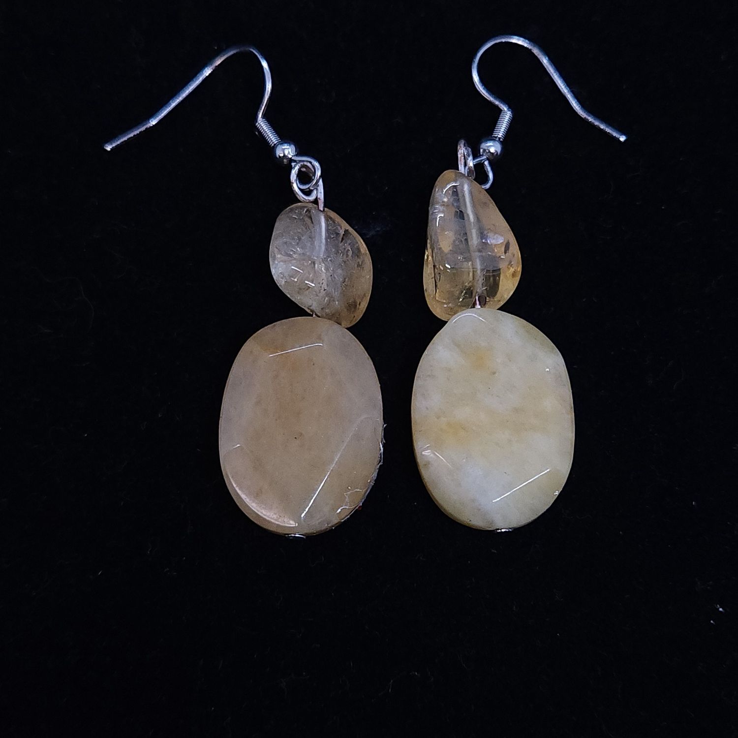 Citrine Calcite Earrings