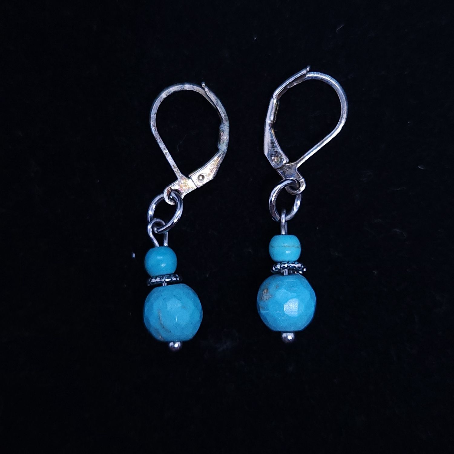 Wagnerite Ball Earrings