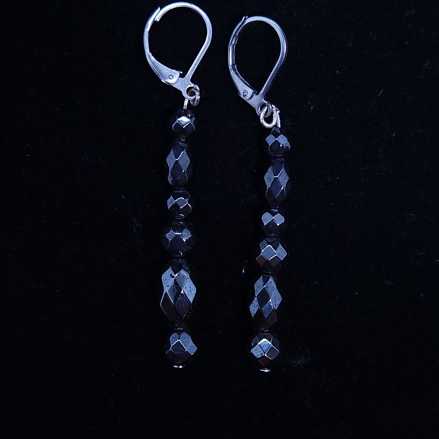 Hematite Earrings