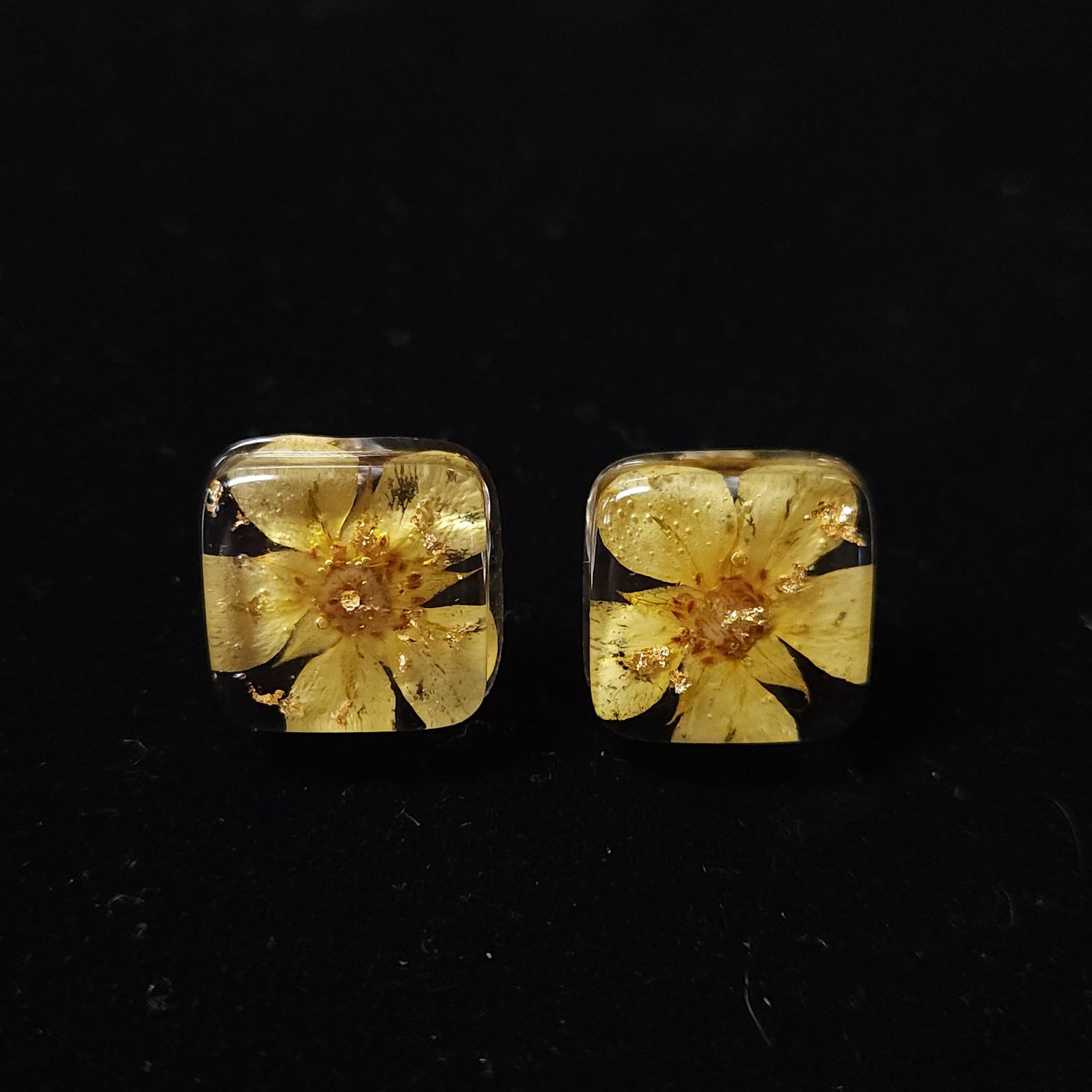 Golden Blossom Studs