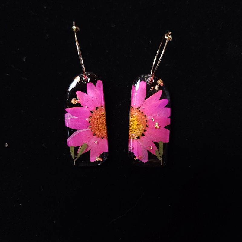 Fuchsia Radiance Earrings