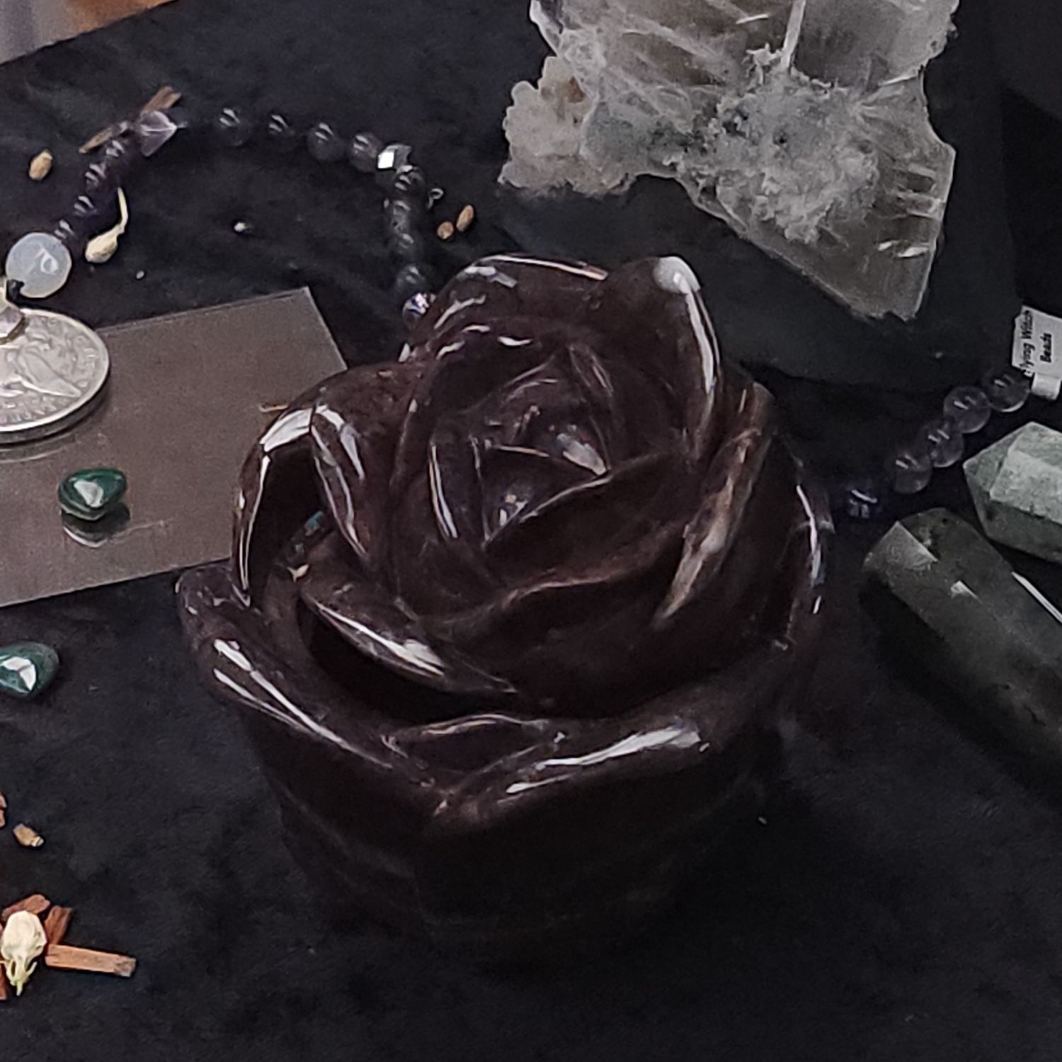 Eternal Maroon Rose Box
