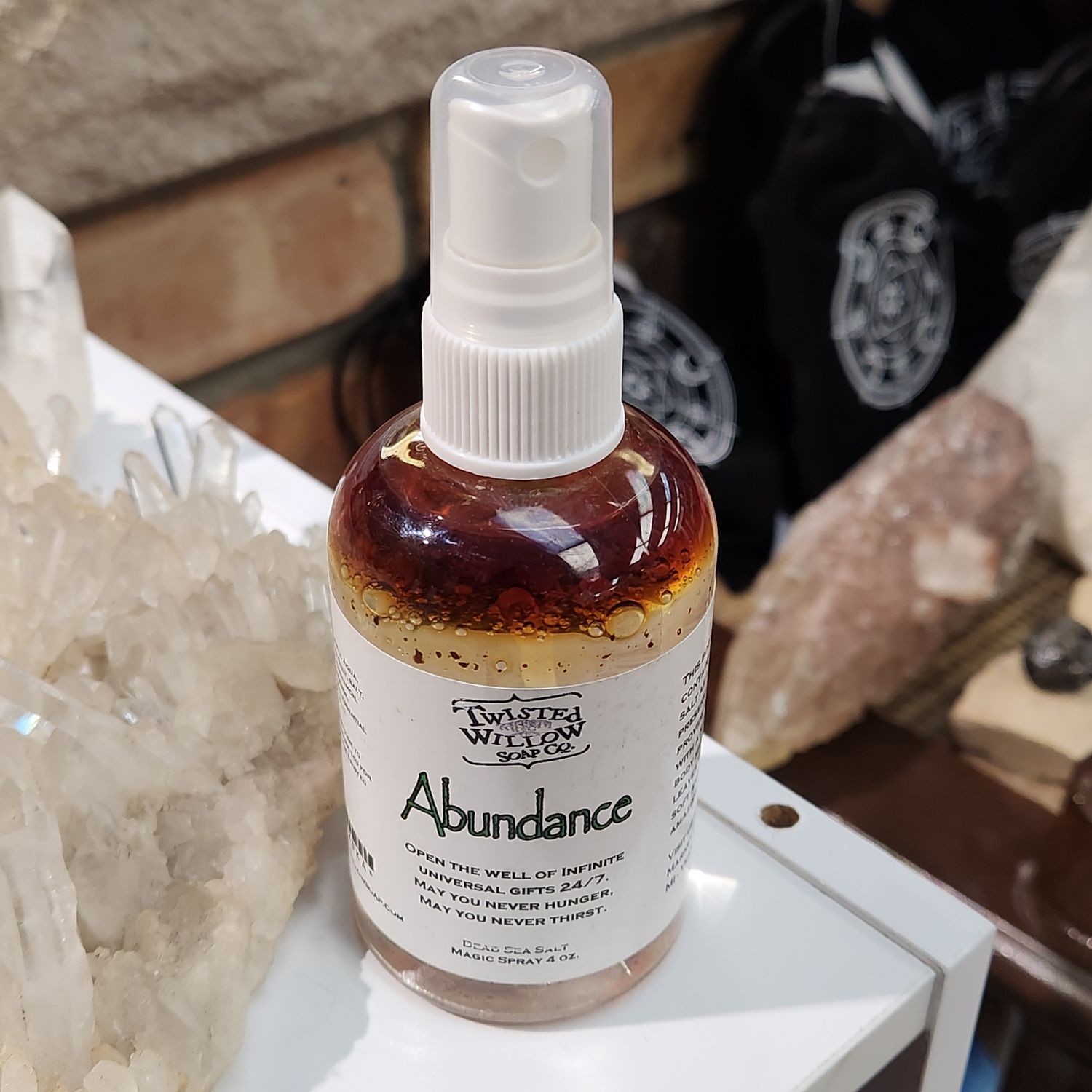 Twisted Willow Intention Sprays, Scent: Abundance