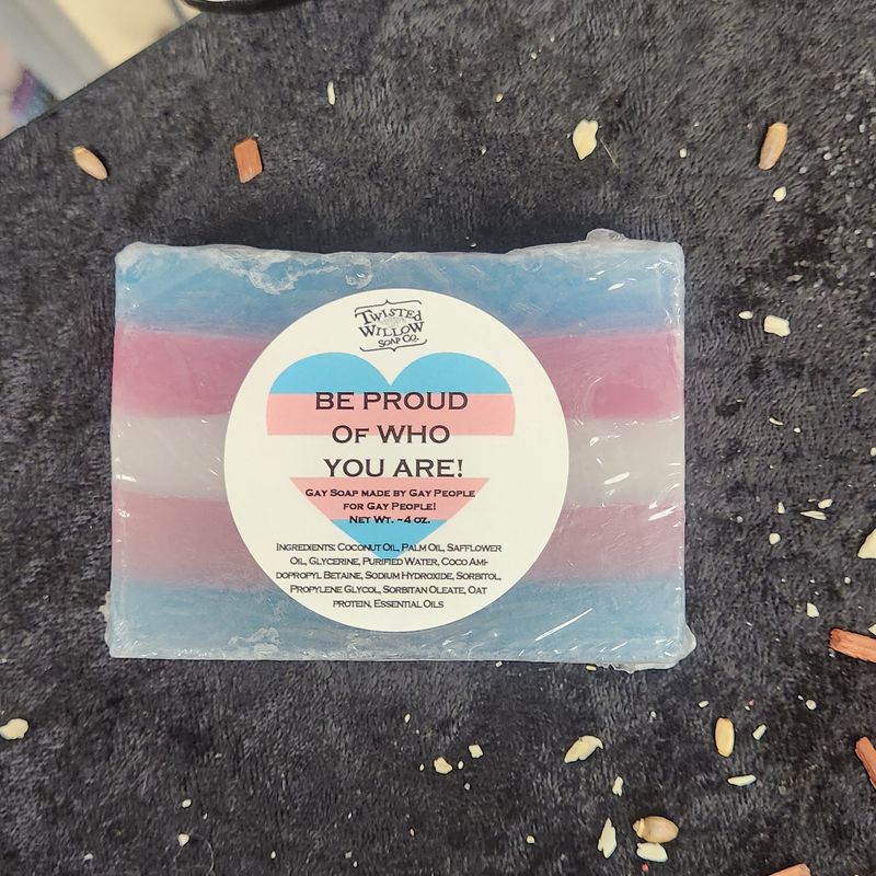 Twisted Willow Transgender Pride Bar Soap