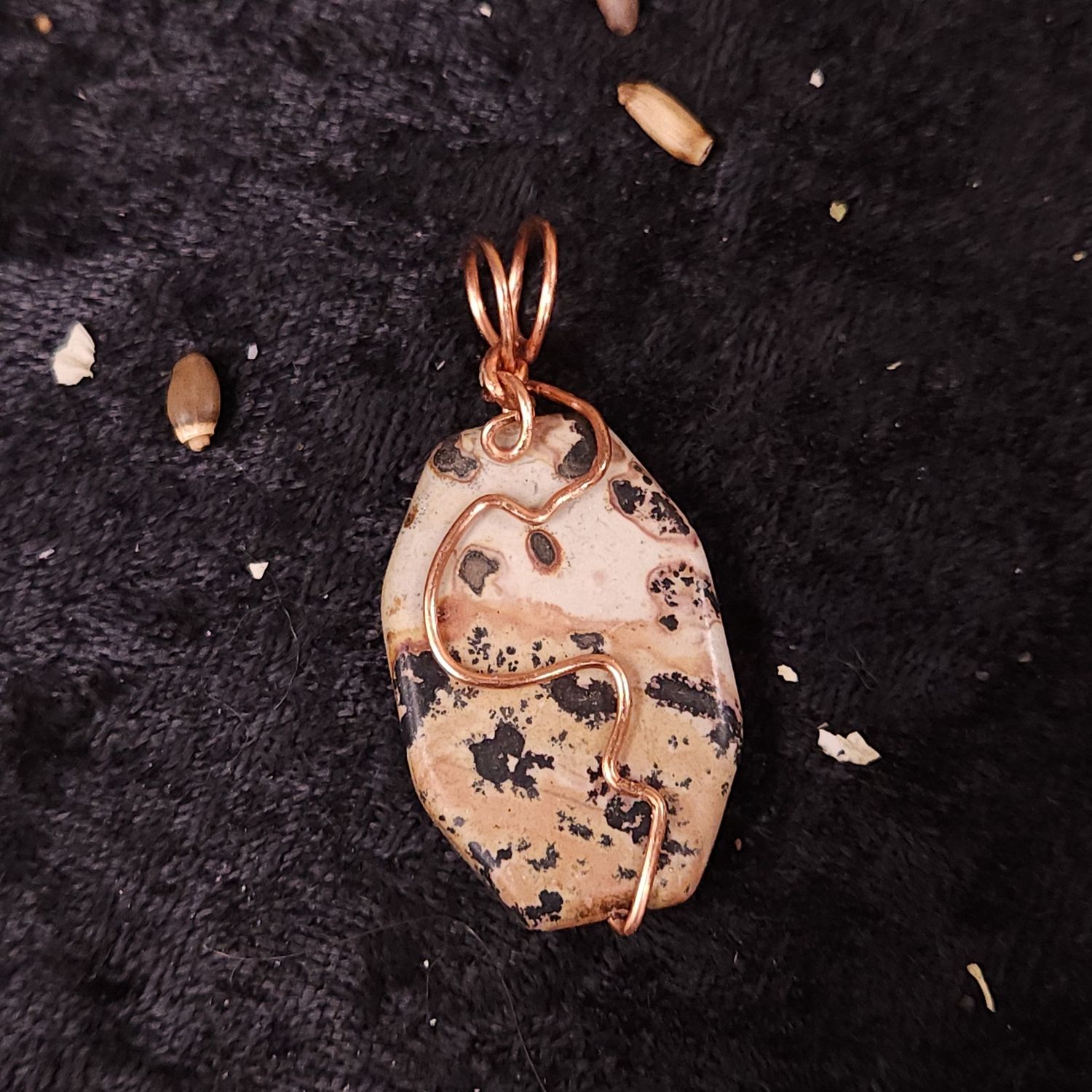 Serpent Path Desert Stone Pendant