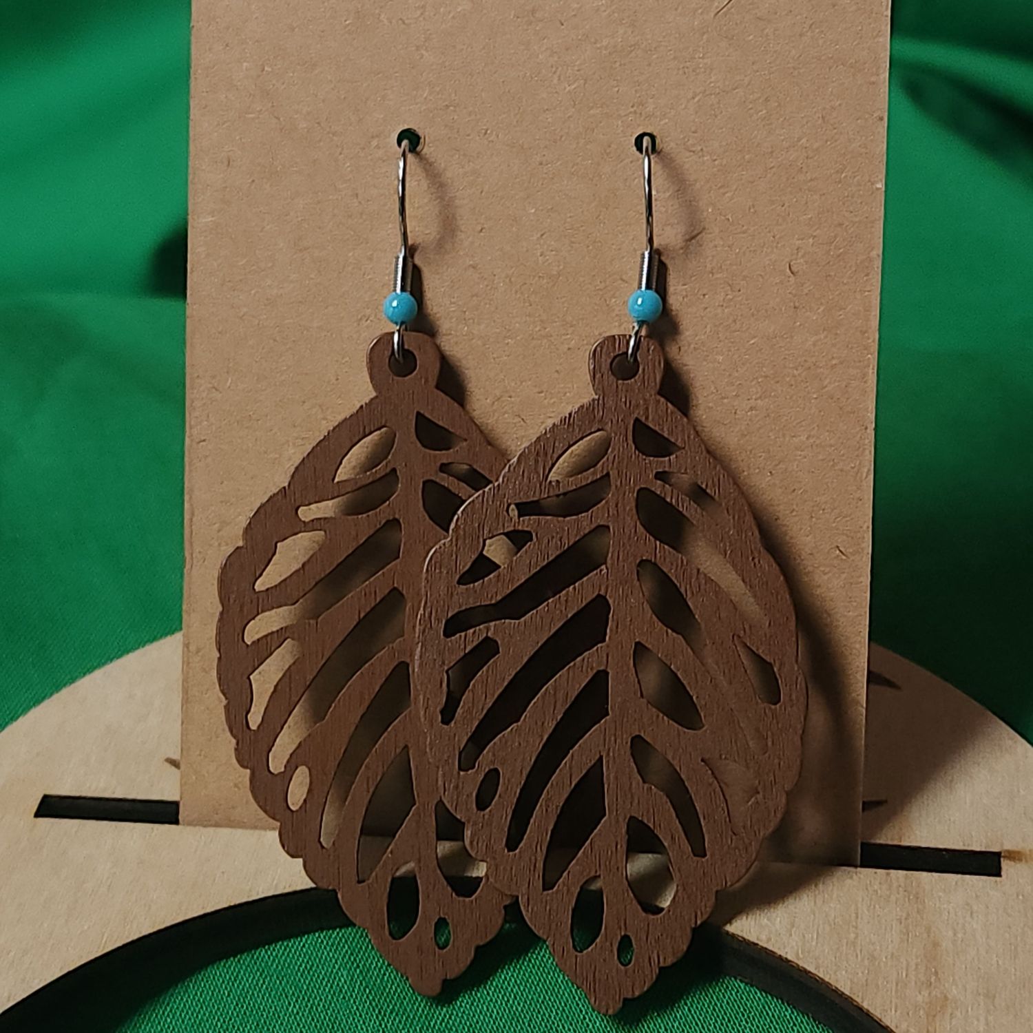 Woodland Whispers — Turquoise Leaf Drops