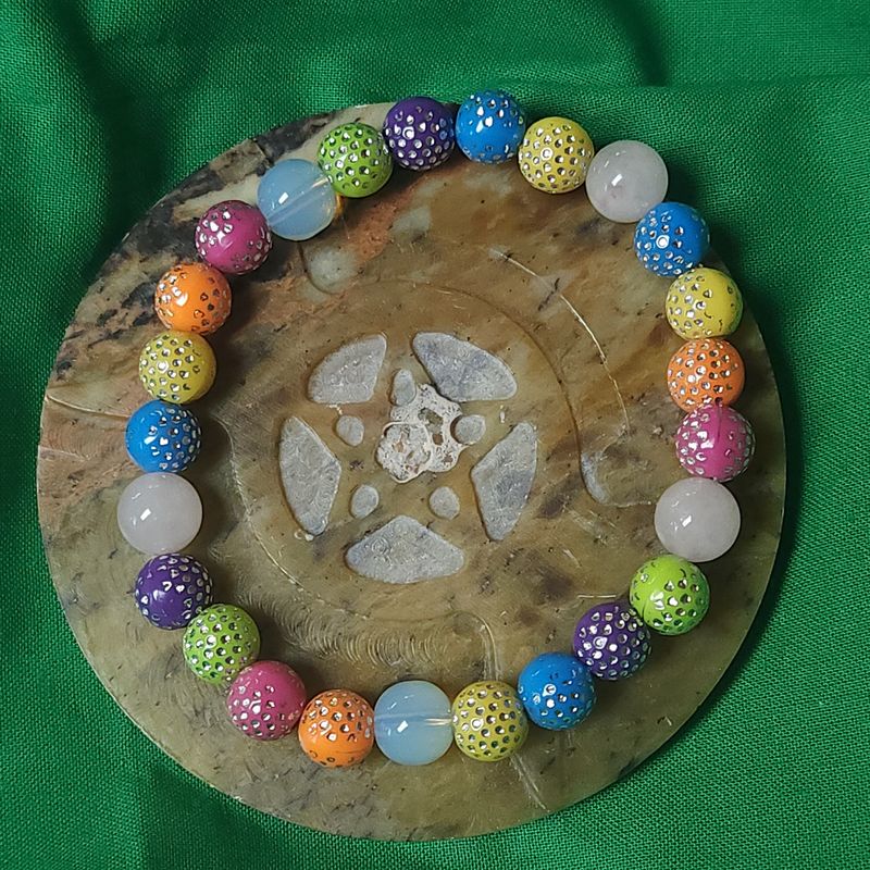 Moon Drops & Stardust Bracelet — Cosmic Candy