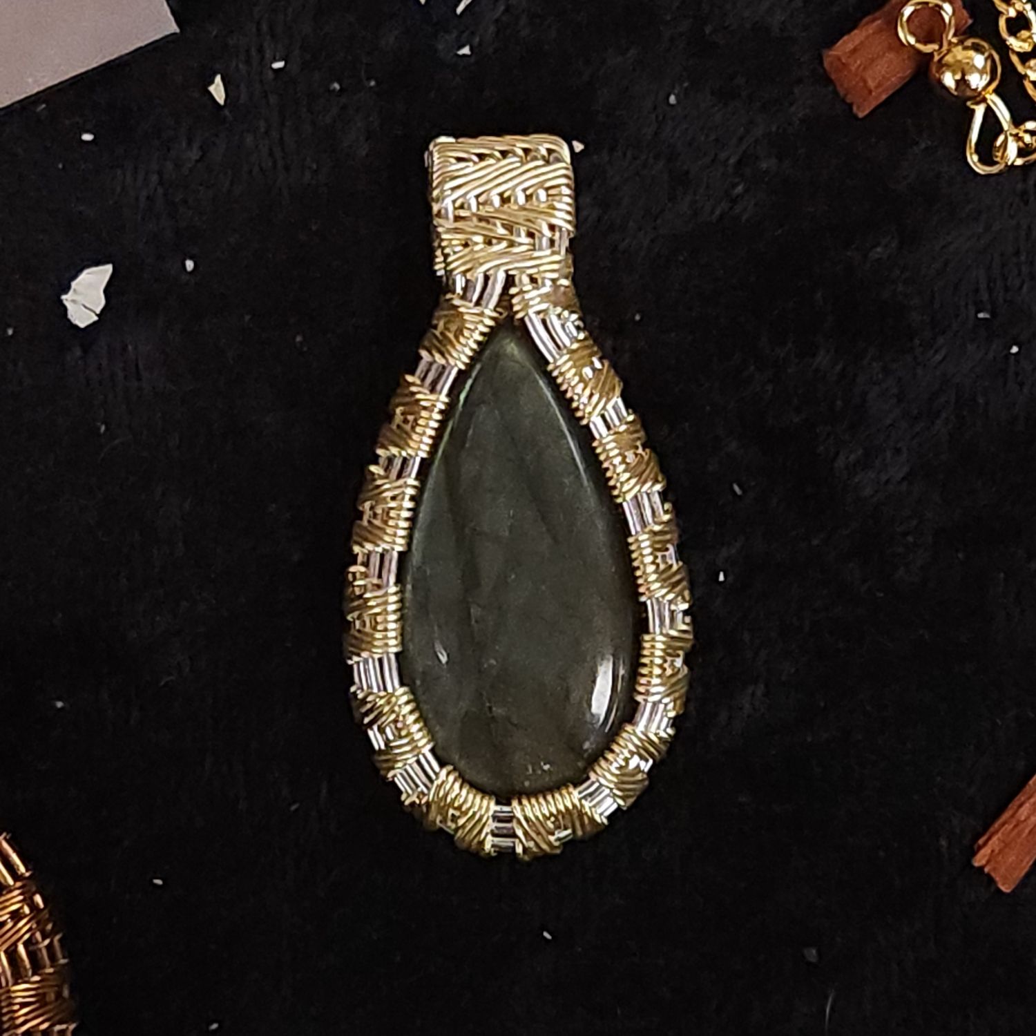 Threshold Lantern Labradorite Pendant