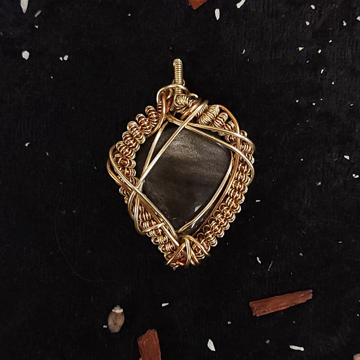 Shadeguard Obsidian Pendant