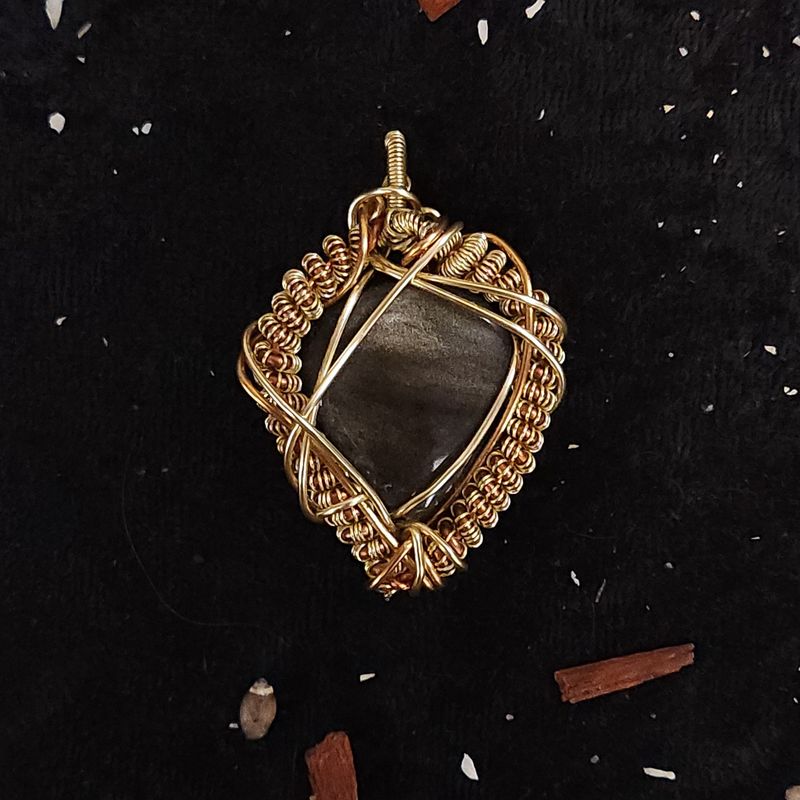 Shadeguard Obsidian Pendant