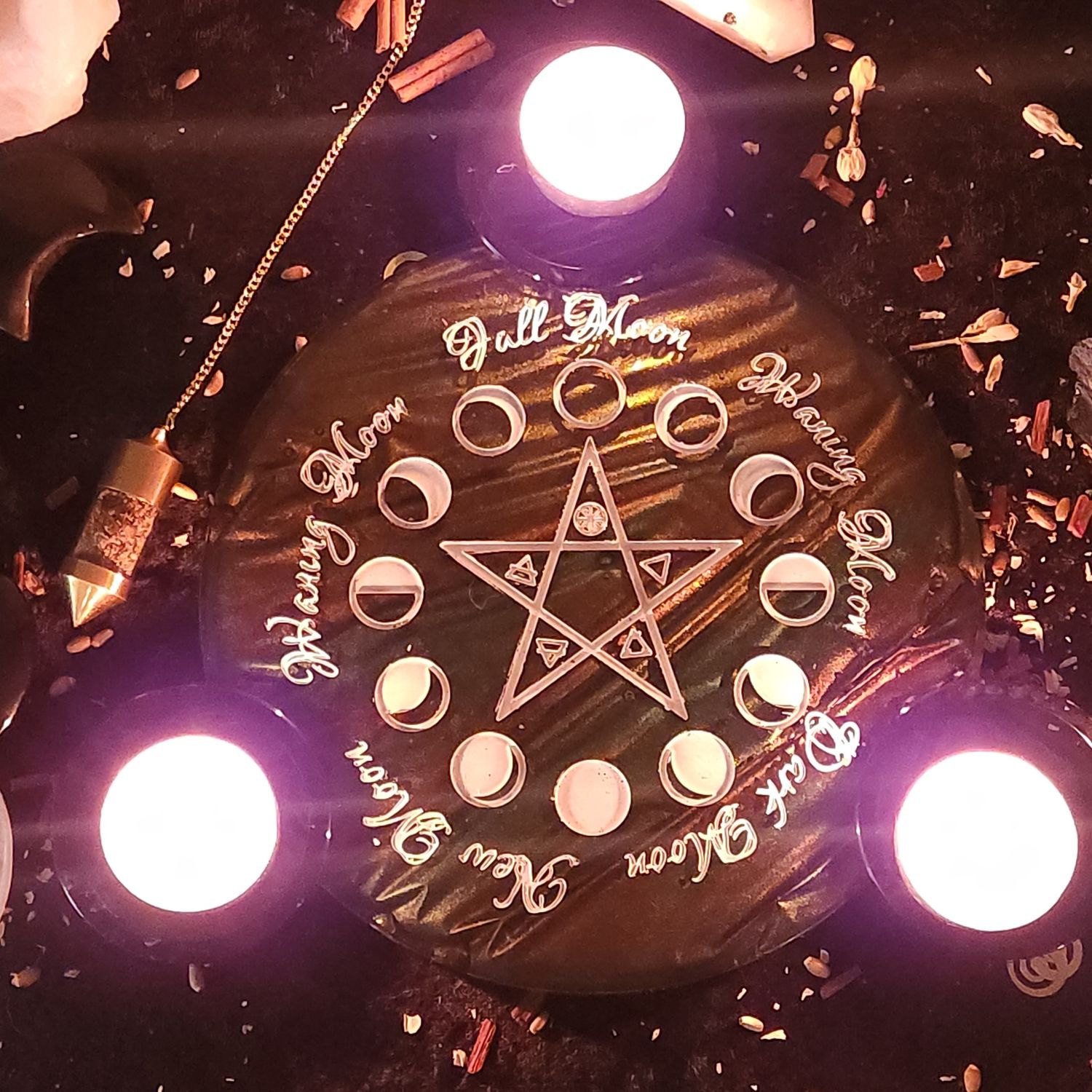 Moon Phase Pentacle
