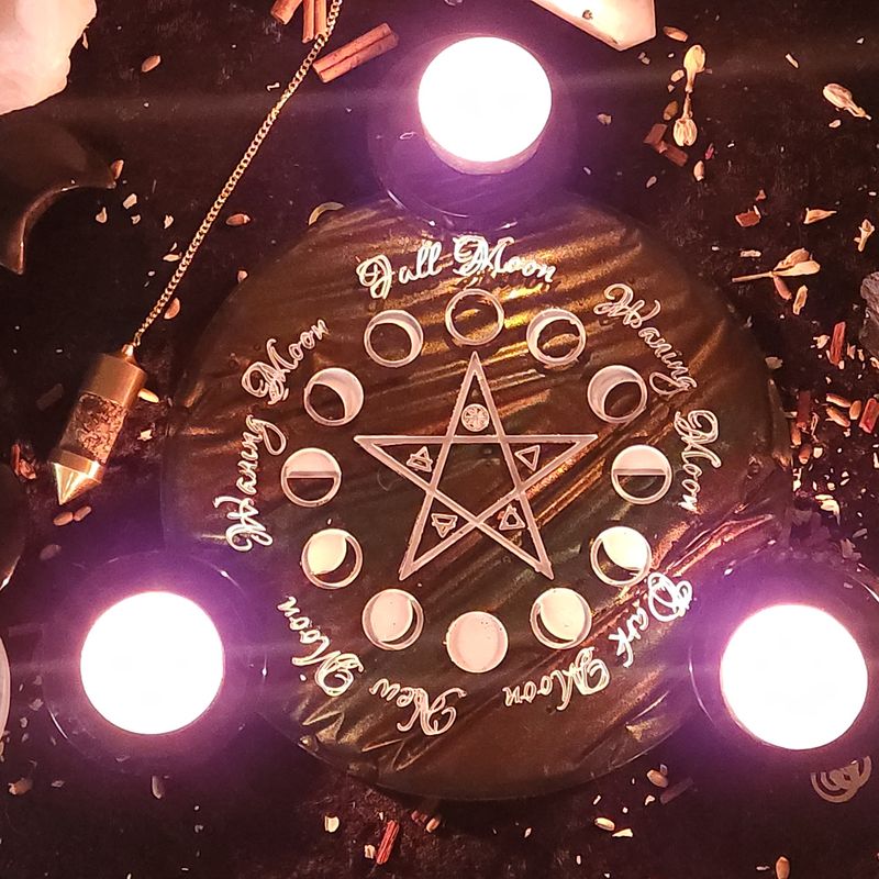Moon Phase Pentacle