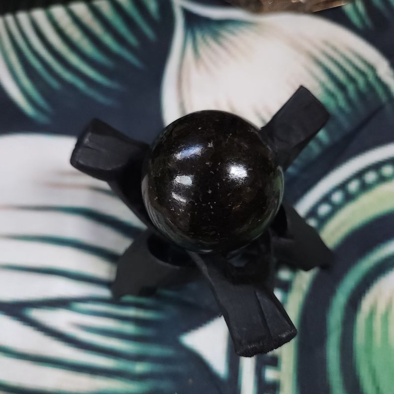 Black Tourmaline Sphere 42mm