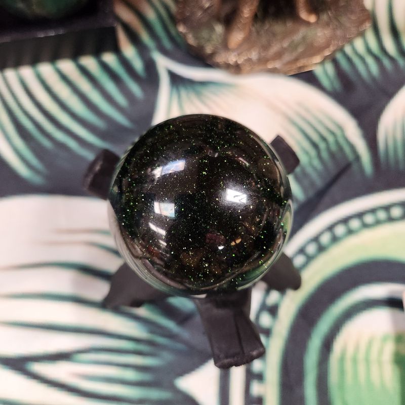 Green Goldstone Sphere 60mm