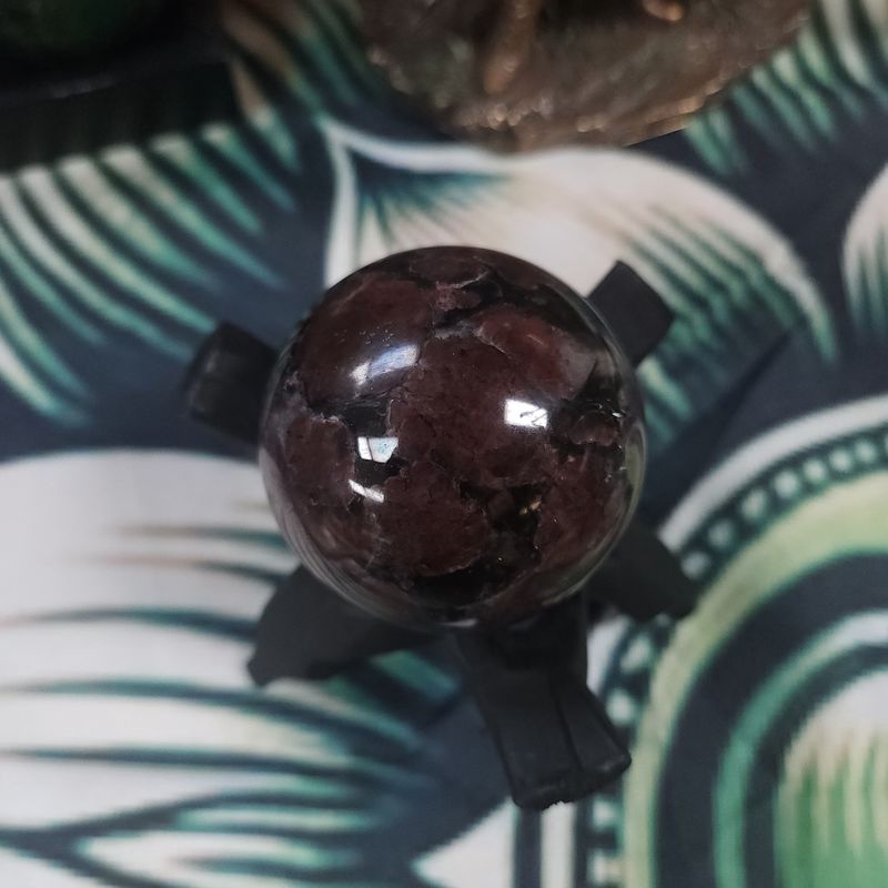 Garnet Sphere 55mm