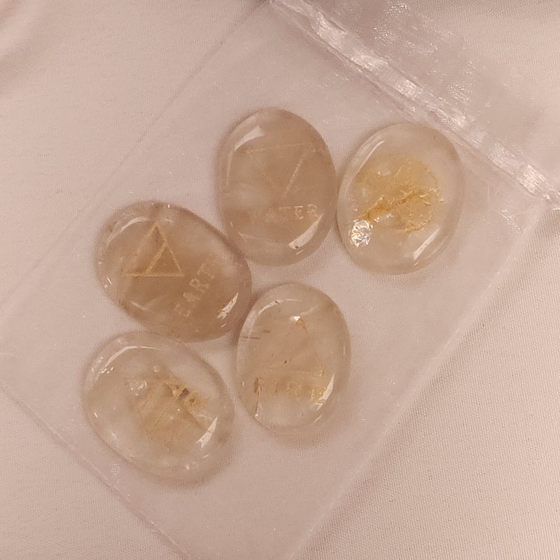 Elemental Worry Stone Set