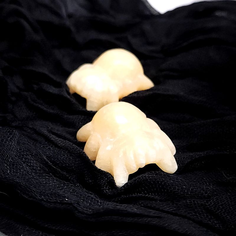 Orange Calcite Mini Spider