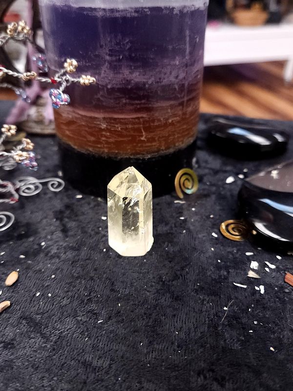 Natural Citrine Crystal Tower 40mm Natural Citrine Crystal Tower 40mm