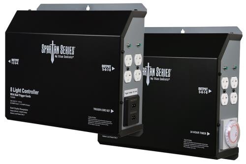 Titan Spartan Metal 8 Light Controller, Size: 0