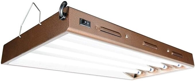 Agrobrite Designer T5 Fixture with Lamps, Size: 4 ft 4 tube