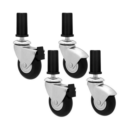Fast Fit HD Caster Wheels 4pc, Size: 0