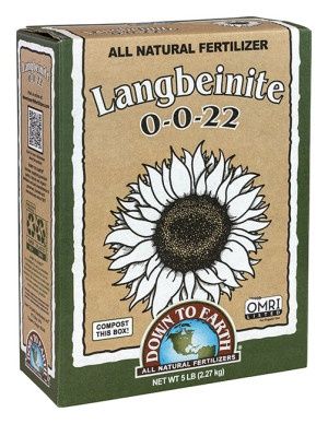 Langbeinite 0-0-22