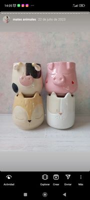Mate/pocillo animal