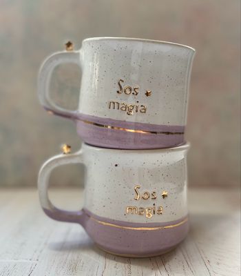 Taza Sos magia lila