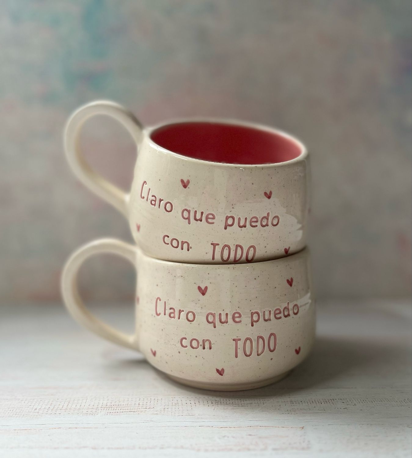 Taza personalizada con frase