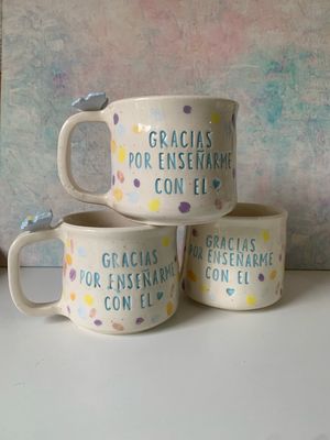 Taza Gracias por enseñarme…