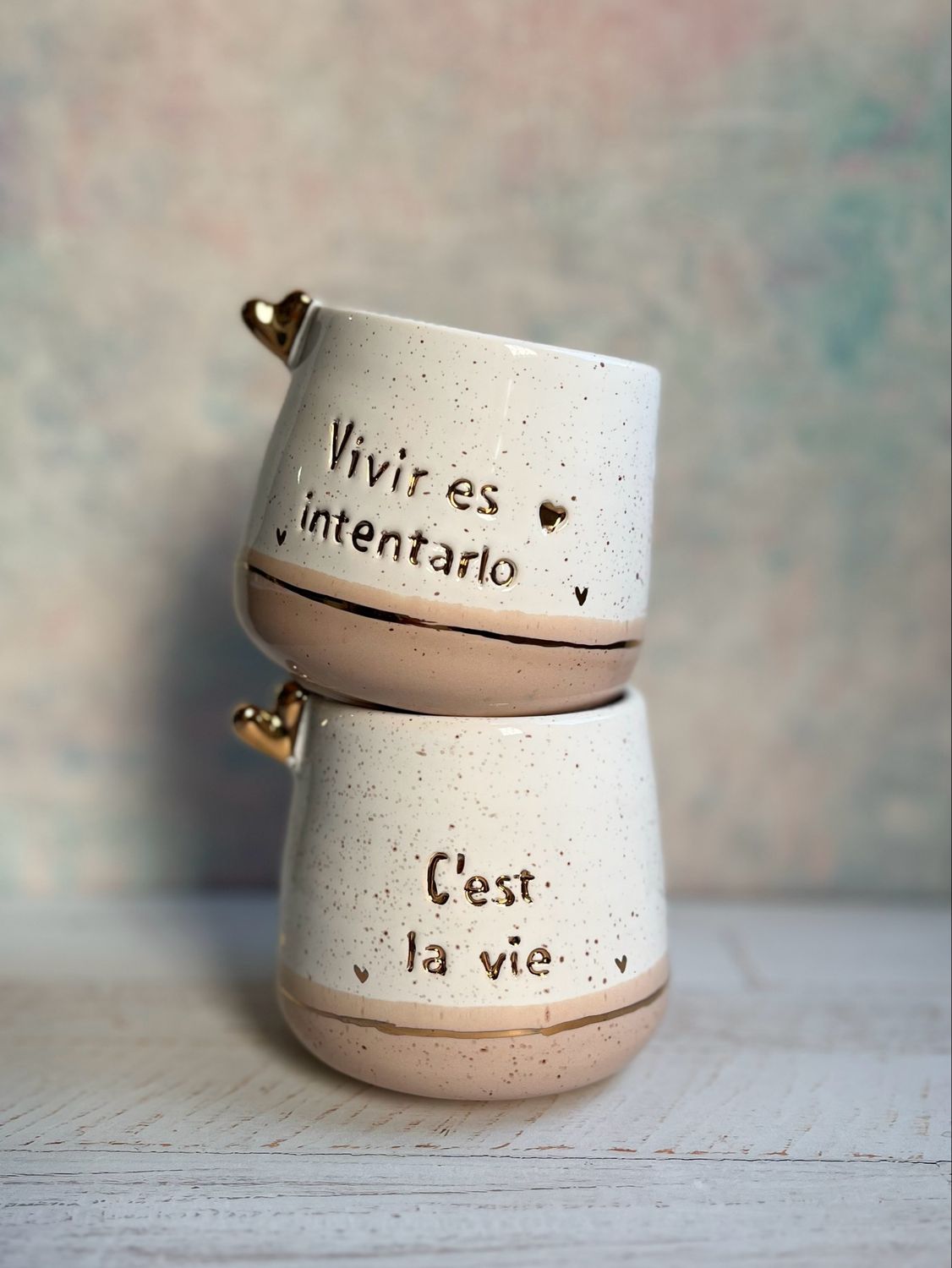 Mate oro beige