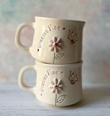 Tazas Gracias Mae oro
