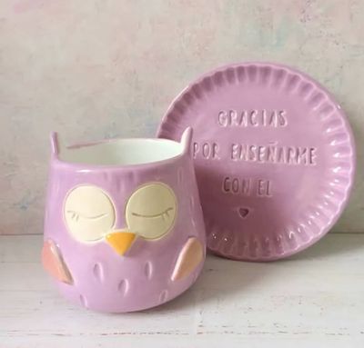 Kit pocillo animal y platito