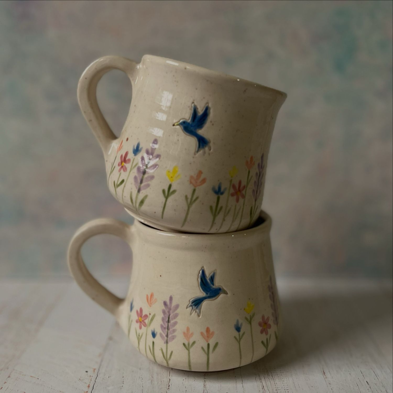 Taza colibrí