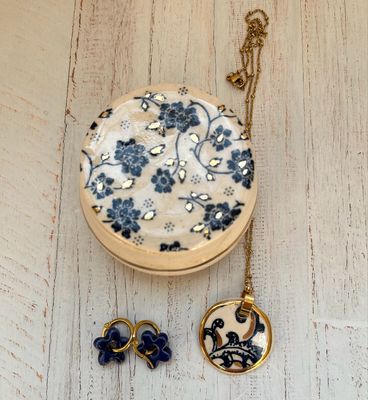 Kit alhajero, dije y aros