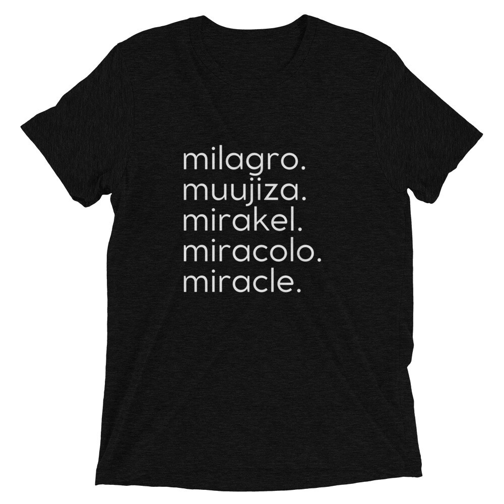 Miracle Short Sleeve T-Shirt  | Dark Colors