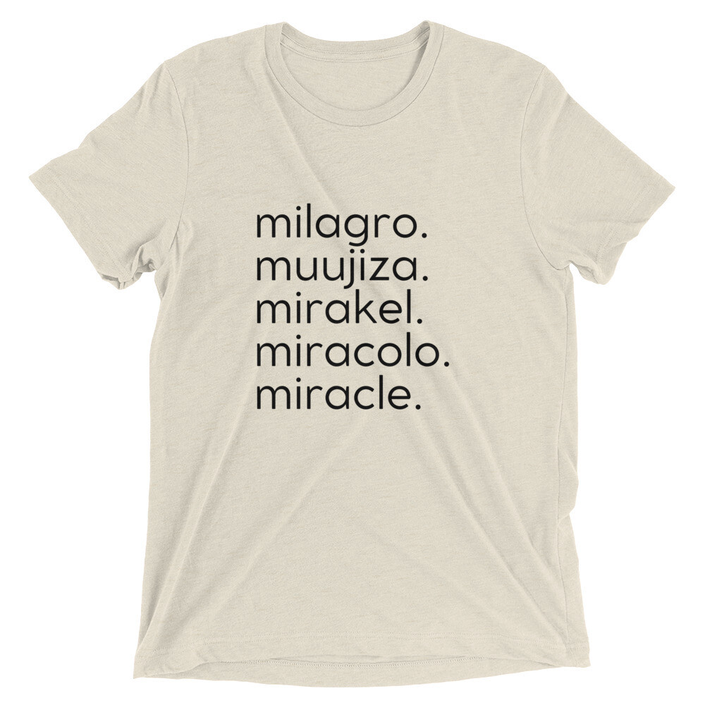 Miracle Short Sleeve T-Shirt | Light Colors