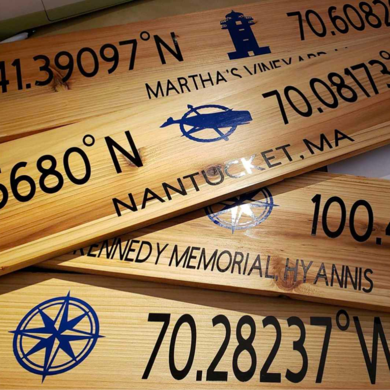 Lat Sign LATITUDE/LONGITUDE SIGNS
