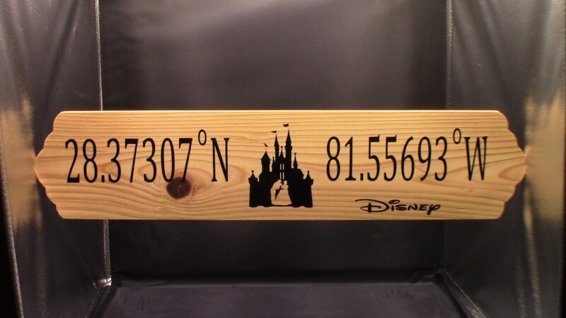 Pop Culture Themed Latitude/Longitude Sign