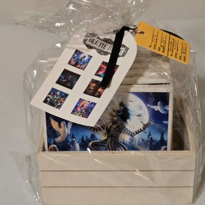 BEETLEJUICE COMMEMORATIVE COASTERS
