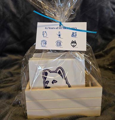 UCONN COMMEMORATIVE COASTERS